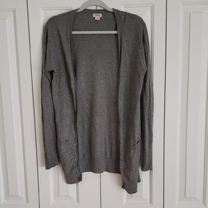 Grey lightweight cardigan